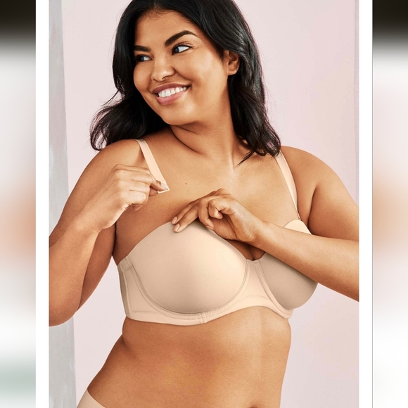 Wacoal Red Carpet Strapless Full Bust Underwire Bra- 40DD - Picture 6 of 9